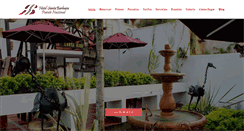 Desktop Screenshot of hotelsantabarbara.co